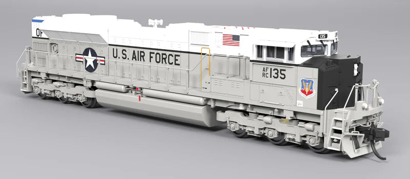 Broadway Limited Imports EMD SD70ACe | US Air Force #135 | Fantasy Paint | Paragon4 Sound | DC/DCC | N Scale