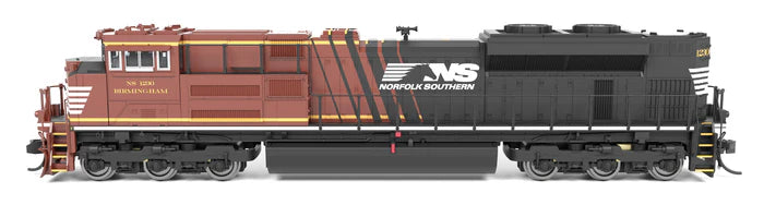Broadway Limited Imports EMD SD70ACe | Norfolk Southern #1230 | "Birmingham" Office Car Special | Paragon4 Sound | DC/DCC | N Scale