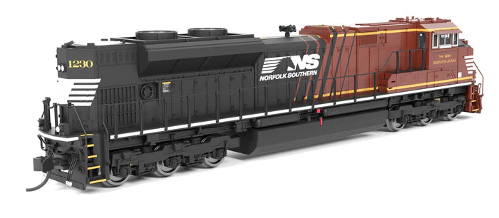 Broadway Limited Imports EMD SD70ACe | Norfolk Southern #1230 | "Birmingham" Office Car Special | Paragon4 Sound | DC/DCC | N Scale