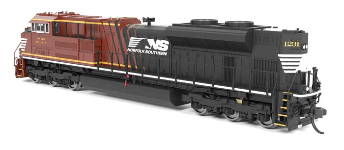 Broadway Limited Imports EMD SD70ACe | Norfolk Southern #1231 | "Atlanta" Office Car Special | Paragon4 Sound | DC/DCC | N Scale