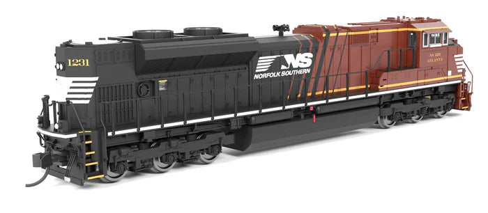 Broadway Limited Imports EMD SD70ACe | Norfolk Southern #1231 | "Atlanta" Office Car Special | Paragon4 Sound | DC/DCC | N Scale