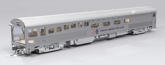 Broadway Limited Imports ATSF Track Inspection Car | ATSF #89 | 1975-1982 Appearance | HO Scale