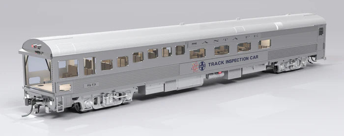 Broadway Limited Imports ATSF Track Inspection Car | ATSF #89 | 1982-1990 Appearance | HO Scale