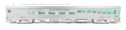 Broadway Limited Imports BNSF Track Inspection Car | BNSF #32 | "William Barstow Strong" | 2008-2013 Appearance w/ White Roof | HO Scale