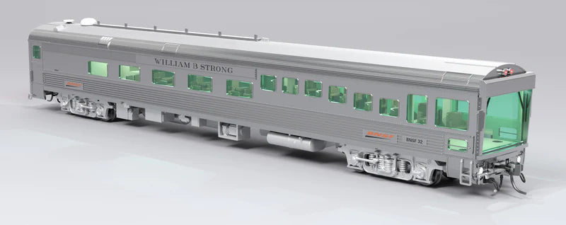 Broadway Limited Imports BNSF Track Inspection Car | BNSF #32 | "William B. Strong" | 2013-2018 Appearance | HO Scale