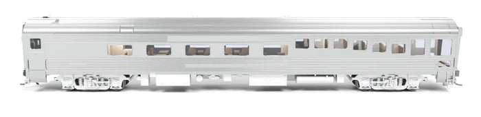 Broadway Limited Imports ATSF Track Inspection Car | Unlettered | Stainless Steel | HO Scale