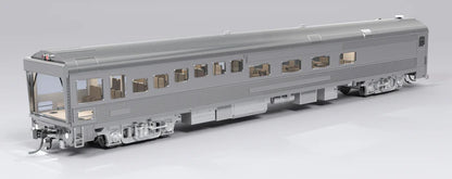 Broadway Limited Imports ATSF Track Inspection Car | Unlettered | Stainless Steel | HO Scale