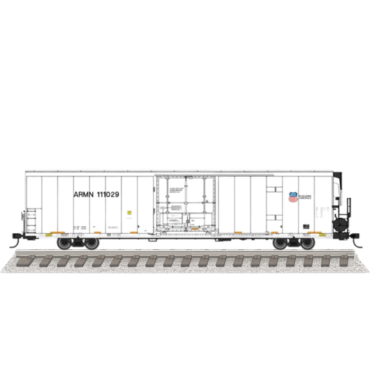WalthersMainline (910-4172) • 72' Modern Refrigerator Boxcar • Union Pacific(R) ARMN #111059 • HO Scale (Pre-Order)