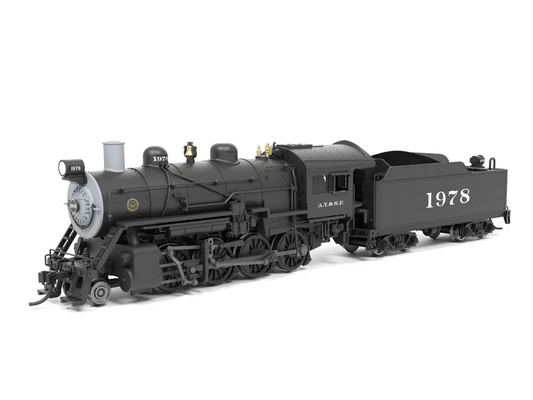 Broadway Limited Imports 2-8-0 Consolidation | ATSF #1978 | Paragon4 | Sound/DC/DCC | Smoke | N Scale