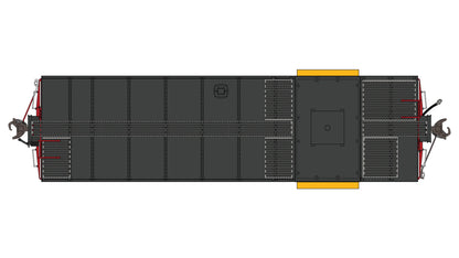 Class One Model Works (CB00302) | Late-Life Peaked Roof Caboose CE-3 | ATSF #999609 | HO Scale