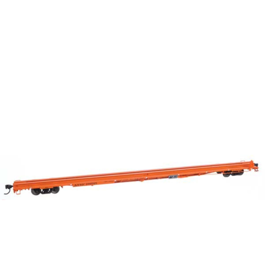 WalthersMainline (910-5550) | 85' General American G85 Flatcar | Santa Fe #290800 | HO Scale