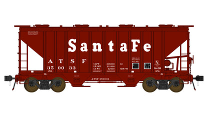Class One Model Works FC01002 PS 3000CD Two-Bay Hopper Santa Fe #350061 HO Scale