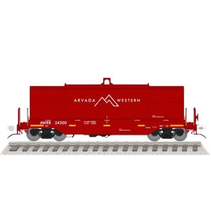 Rapido 1128012 • Home Shops Collaboration • Greenbrier Coil Car • Arvada Western (AWWR) • 6-Pack • HO Scale (Pre-Order)