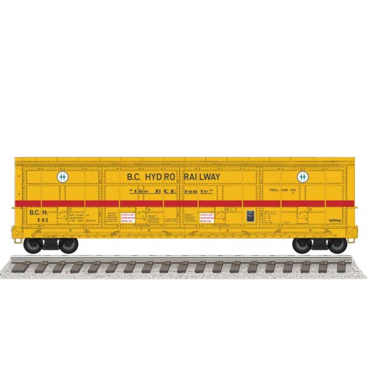 WalthersProto (920-101942) | 56' Thrall All-Door Boxcar | BC Hydro #508 | HO Scale [PRE-ORDER]