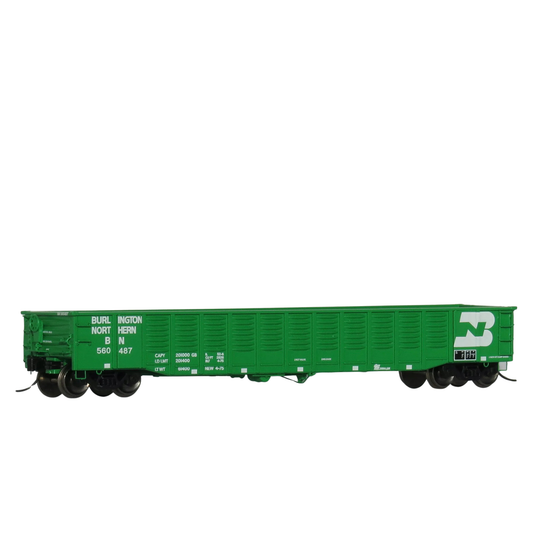 Trainworx (25211-20) | 52' 6" Corrugated Gondola | Burlington Northern #560533  | N Scale
