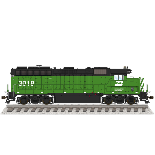 Class One Model Works (LM00161) | EMD GP40 1A3 | Burlington Northern #3018 | DCC/Sound w/ Tru-Fans(TM) | HO Scale [PRE-ORDER]