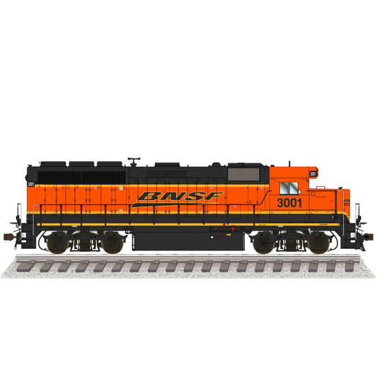 Class One Model Works (LM00405) | EMD GP40-2R 1A3 | BNSF #3001 | DCC/Sound w/ Tru-Fans(TM) | HO Scale [PRE-ORDER]