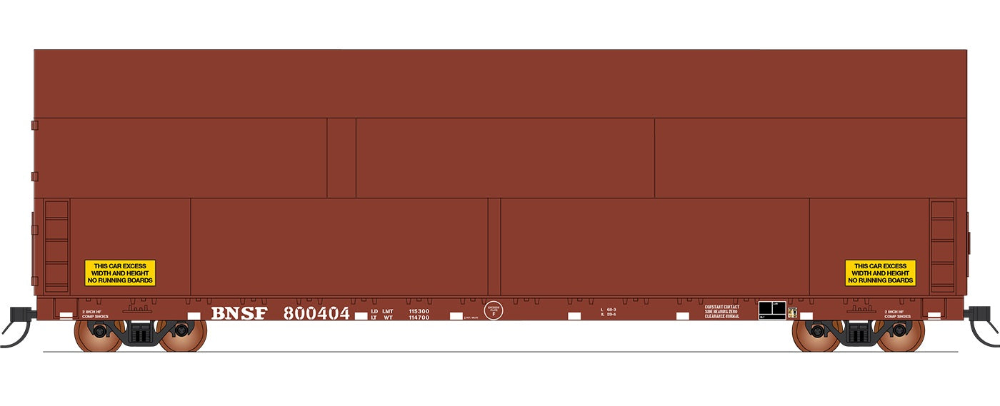 InterMountain Sky Box for Aerospace Loads - BNSF #800405 - HO Scale