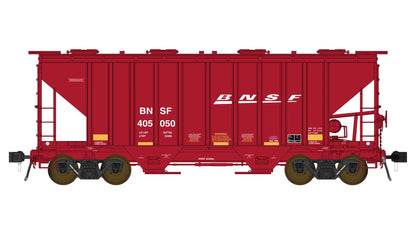 Class One Model Works FC01004 PS 3000CD Two-Bay Hopper BNSF #405004 Tuscan HO Scale