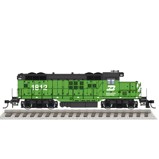 WalthersMainline (910-10507) | EMD GP9 Phase II w/ Chopped Nose | Burlington Northern #1813 | HO Scale [PRE-ORDER]