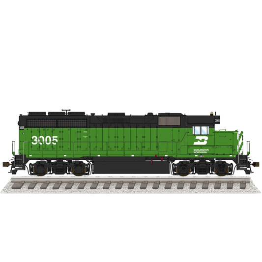 Class One Model Works (LM00157) | EMD GP40 1A3 | Burlington Northern #3005 | DCC/Sound w/ Tru-Fans(TM) | HO Scale [PRE-ORDER]