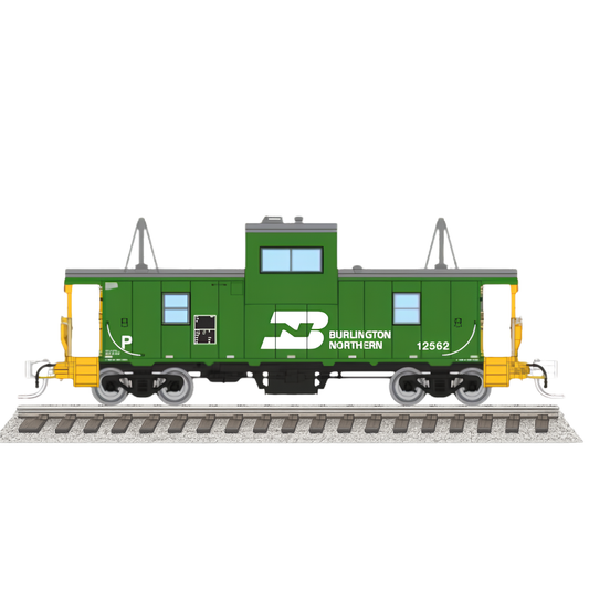 Rapido (510063) | Wide Vision Caboose w/ Lights | Burlington Northern #12562 | N Scale [PRE-ORDER]