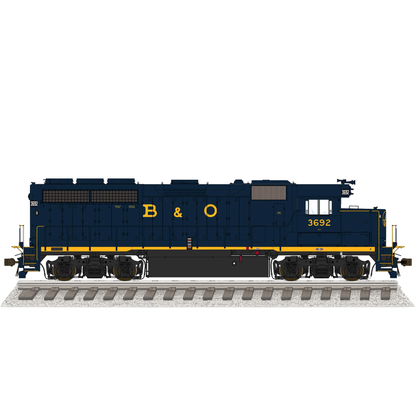 Class One Model Works (LM00108) | EMD GP40 1A3 | Baltimore & Ohio #3692 | DCC/Sound w/ Tru-Fans(TM) | HO Scale [PRE-ORDER]