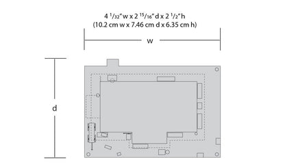 Woodland Scenics Dansbury Depot - Assembled - N Scale
