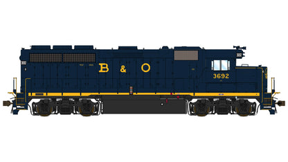 Class One Model Works (LM00108) | EMD GP40 1A3 | Baltimore & Ohio #3692 | DCC/Sound w/ Tru-Fans(TM) | HO Scale [PRE-ORDER]