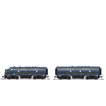 Pre-Owned Broadway Limited 7766 & 7767 EMD F7 A-B Set Both Powered with Paragon4 Sound Baltimore & Ohio (B&O) #4500 / #5456 N Scale