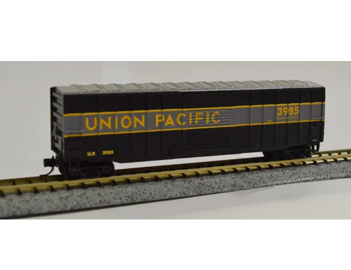 Value Trains Micro Trains Equipped ACF 50' 6" Boxcar - Union Pacific Commemorative Set - 8 Car Set - N Scale