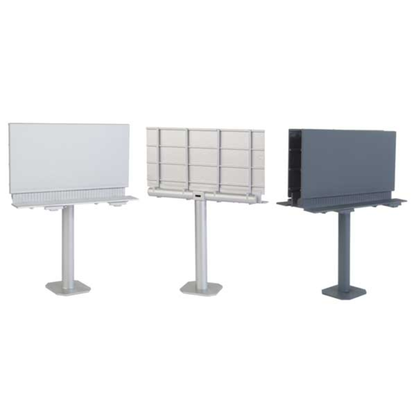 Walthers SceneMaster 949-4252 • Modern Single-Post Billboard • Kit • Pkg of 1 • HO Scale