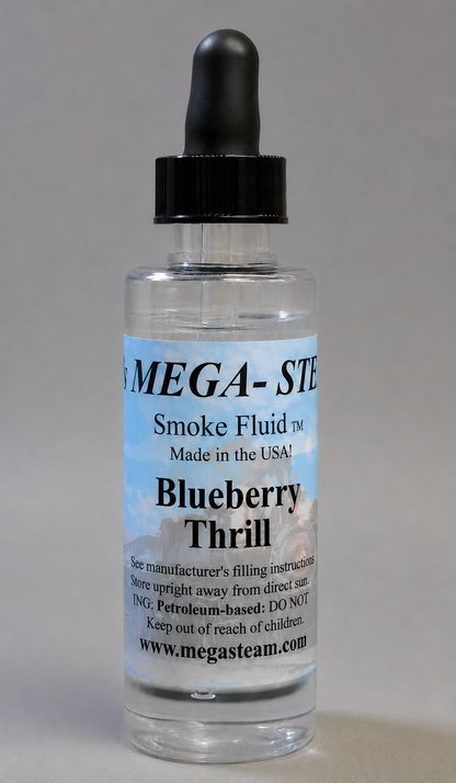 JT’s Mega-Steam Smoke Fluid (143) • Blueberry Thrill • 2 oz.