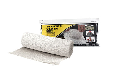 Woodland Scenics (1203) | Plaster Cloth Roll | 8" wide x 15' long
