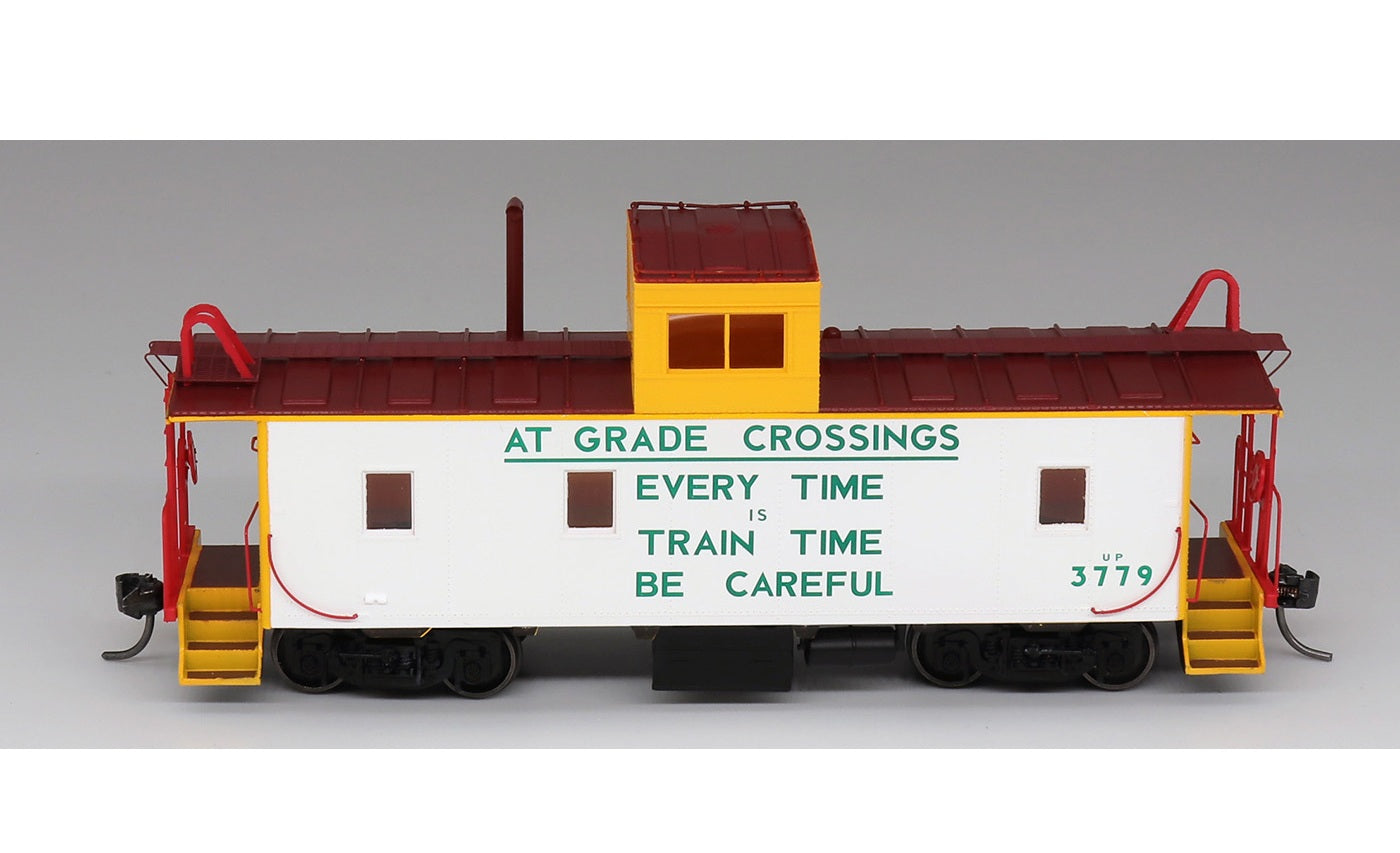 InterMountain (CCS1068-05) | CA-3 Early Caboose | Union Pacific #3779 "Every Time is Train Time" | HO Scale