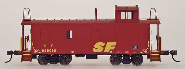 Centralia Car Shops (CCS1089) | CE-1 Caboose | ATSF #999088 | SPSF Merger | HO Scale