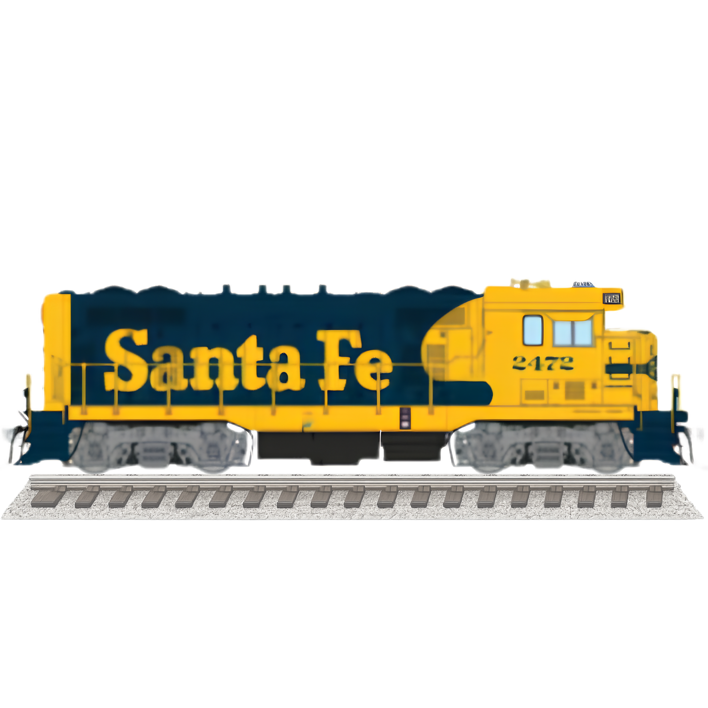 Rapido (70603) • CF7 w/ Square Cab • Santa Fe #2565 • Warbonnet • DCC and Sound • HO Scale