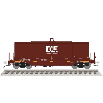 Rapido 1128013 • Home Shops Collaboration • Greenbrier Coil Car • Cincinnati & Lake Erie • 6-Pack • HO Scale (Pre-Order)