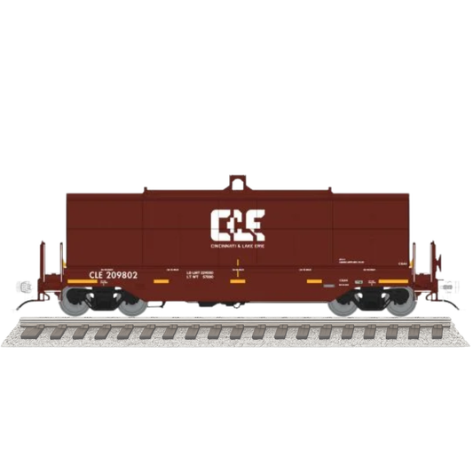 Rapido 1128013 • Home Shops Collaboration • Greenbrier Coil Car • Cincinnati & Lake Erie • 6-Pack • HO Scale (Pre-Order)