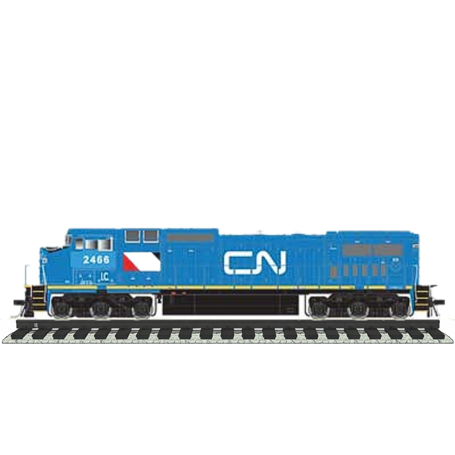 Atlas Master(R) Gold (10004499) | GE Dash 8-40CW | Canadian National IC #2466 | DCC and LokSound | HO Scale