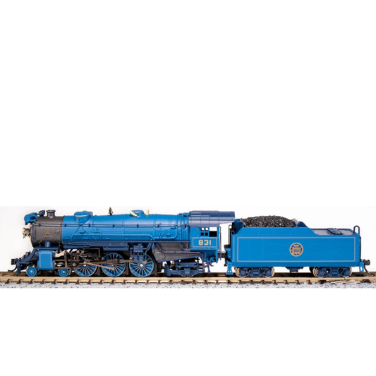 Broadway Limited Imports (10385) | Heavy Pacific 4-6-2 | Central New Jersey CNJ #833 | "Blue Comet" Scheme | Paragon4 Sound/DC/DCC | N Scale [PRE-ORDER]