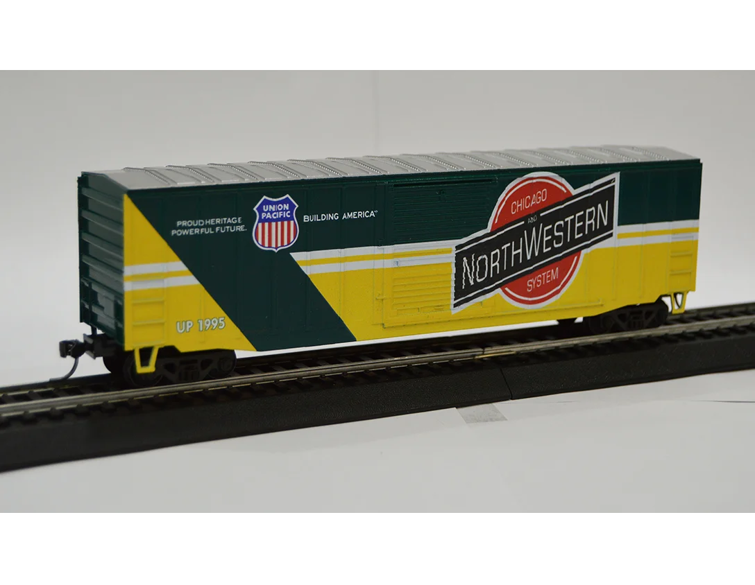 Value Trains Kadee Equipped ACF 50' 6" Boxcar - Chicago & Northwestern Heritage Scheme - HO Scale
