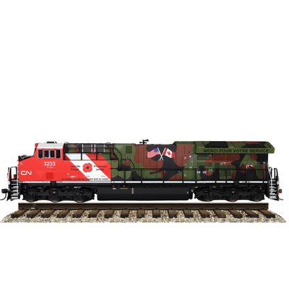InterMountain (497109) | ET44 Tier 4 | CN Veterans #3015 | DCC/Non-Sound | HO Scale