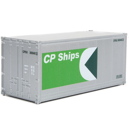 Walthers SceneMaster (949-8662) | 20' Smooth-Side Container | CP Ships | HO Scale