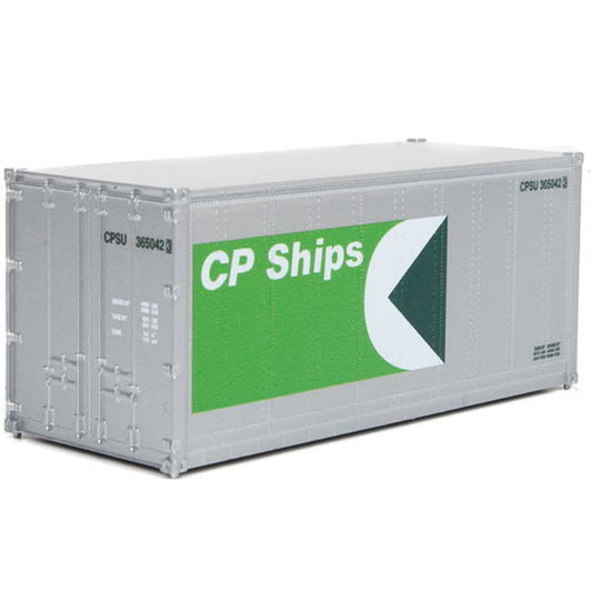 Walthers SceneMaster (949-8662) | 20' Smooth-Side Container | CP Ships | HO Scale