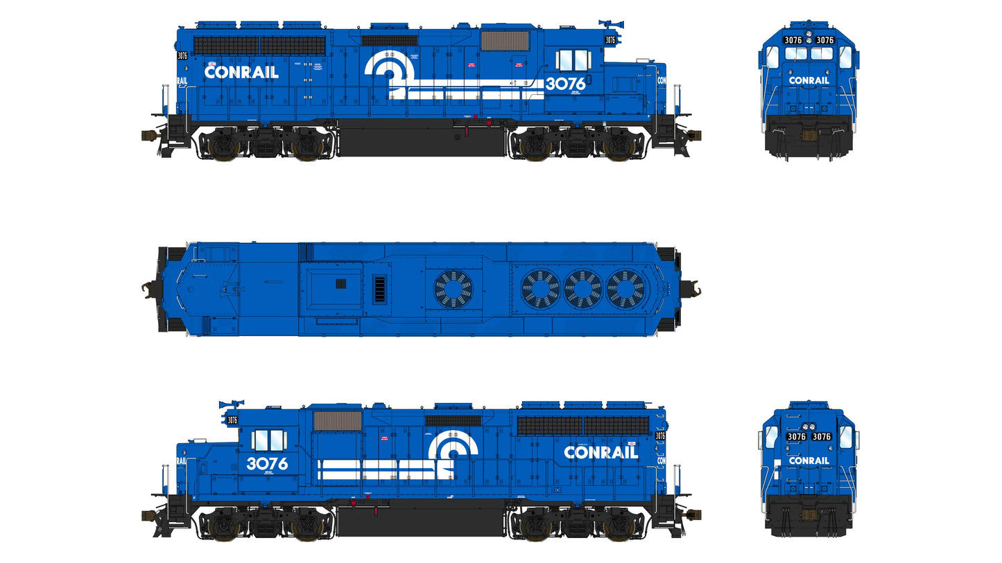 Class One Model Works (LM00211) | EMD GP40 1A3 | Conrail #3076 | DCC/Sound w/ Tru-Fans(TM) | HO Scale [PRE-ORDER]