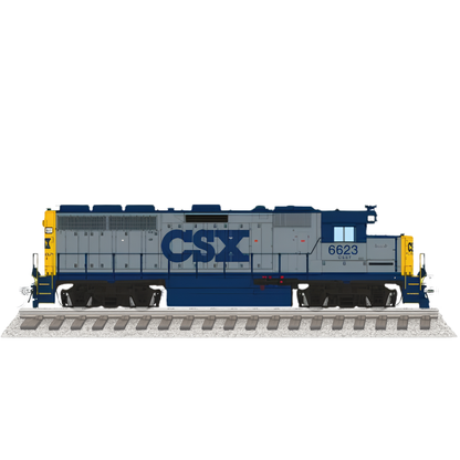 Rapido 1078505 • EMD GP40 • CSX #6595 • YN1 Scheme • DC/DCC/Sound • HO Scale (Pre-Order)