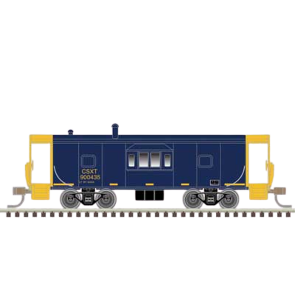 Atlas Master(R) (50007397) • International Steel Bay Window Caboose • CSX #900435 • N Scale