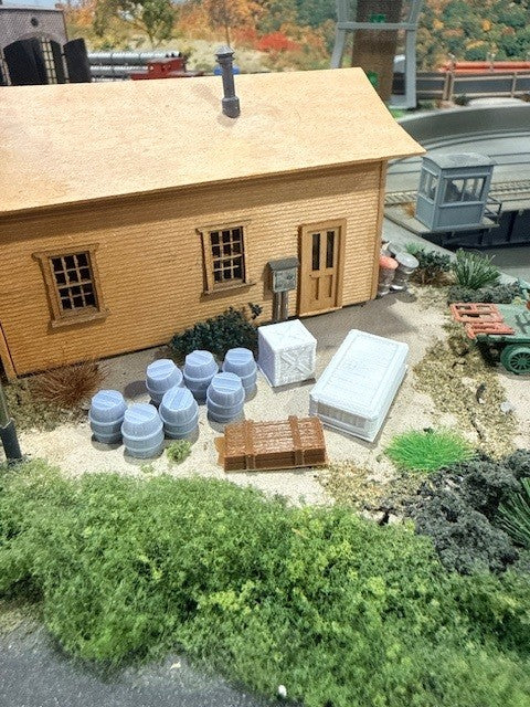Sierra Valley HO Scale Details | Crates & Barrels | HO Scale