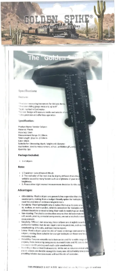 Golden Spike Hobby Caliper
